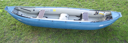 Nafukovací kanoe Baraka